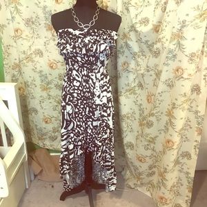 Black and white dress